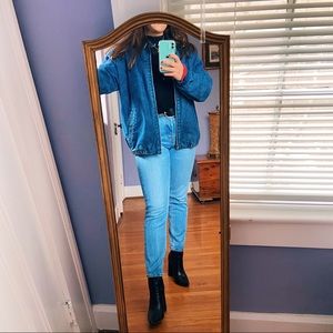 RALPH LAUREN oversized jean jacket